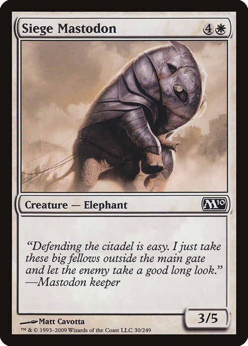 Siege Mastodon  (Foil)