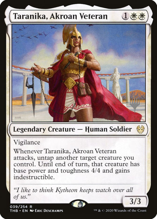 Taranika, Akroan Veteran - Legendary (Foil)