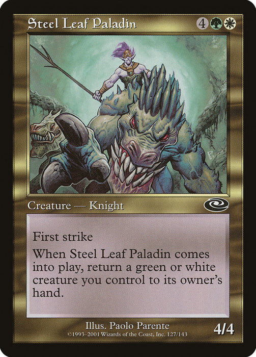 Steel Leaf Paladin  (Foil)