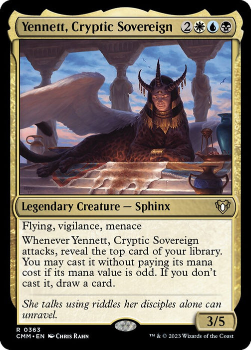 Yennett, Cryptic Sovereign - Legendary