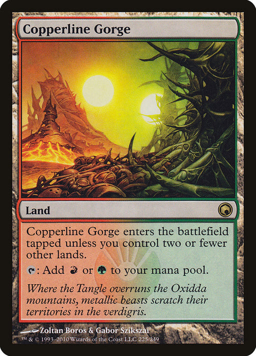 Copperline Gorge  (Foil)