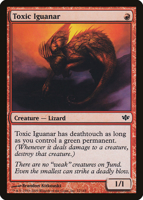 Toxic Iguanar  (Foil)