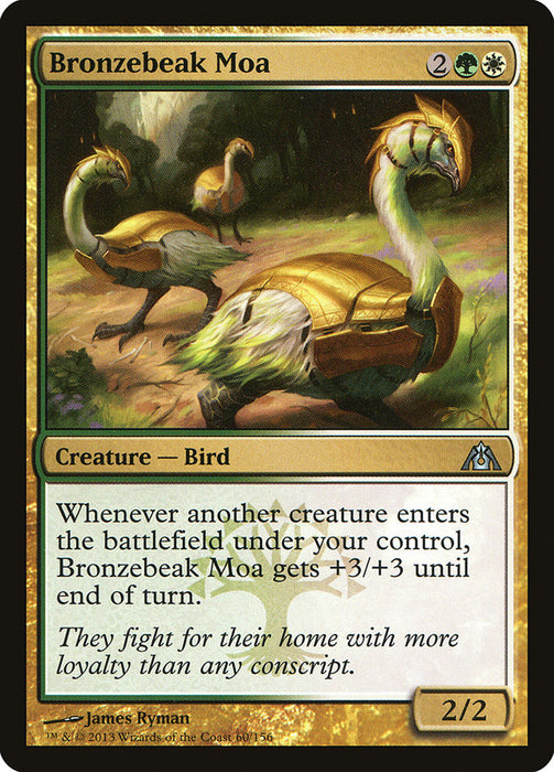 Bronzebeak Moa  (Foil)