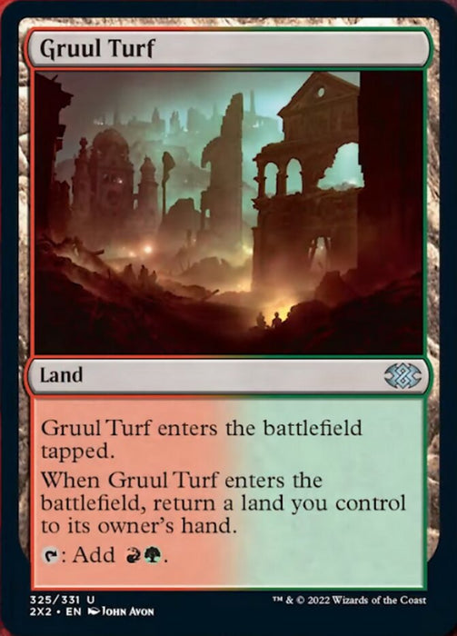 Gruul Turf  - Inverted (Foil)