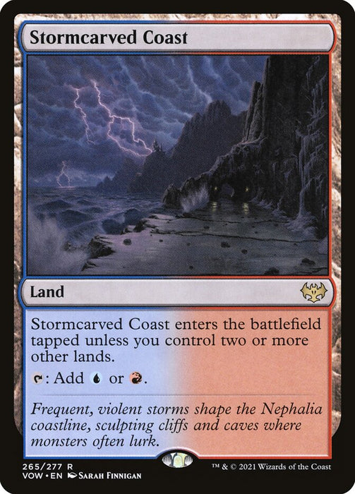 Stormcarved Coast  (Foil)