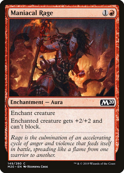 Maniacal Rage  (Foil)