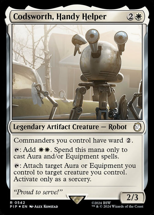 Codsworth, Handy Helper - Legendary (Foil)