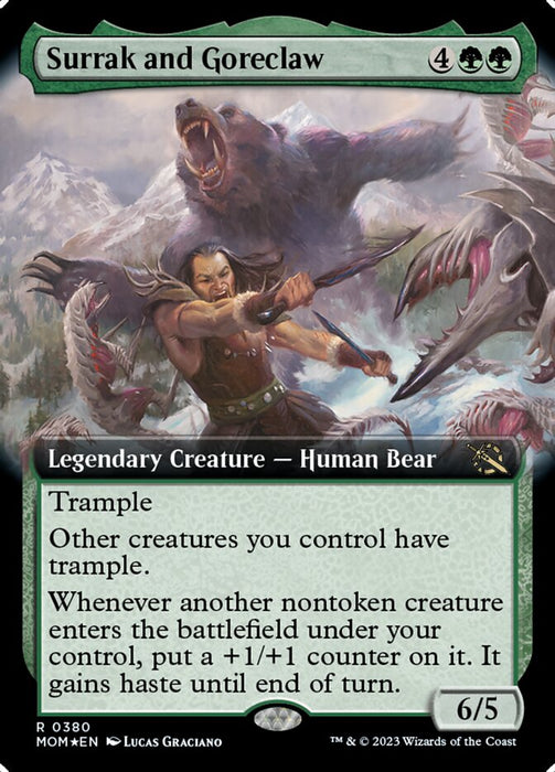 Surrak and Goreclaw - Legendary- Extended Art- Extended Art