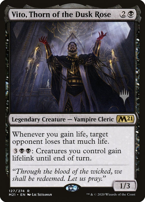 Vito, Thorn of the Dusk Rose - Legendary