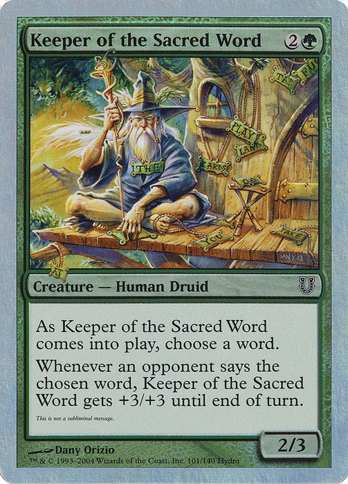 Keeper of the Sacred Word  (Foil)