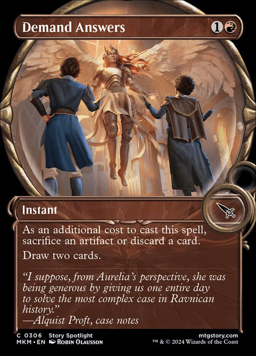 Demand Answers - Showcase- Inverted (Foil)