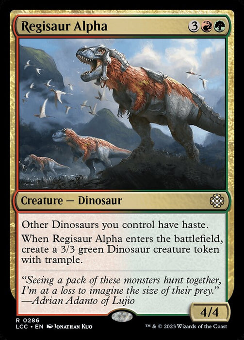 Regisaur Alpha