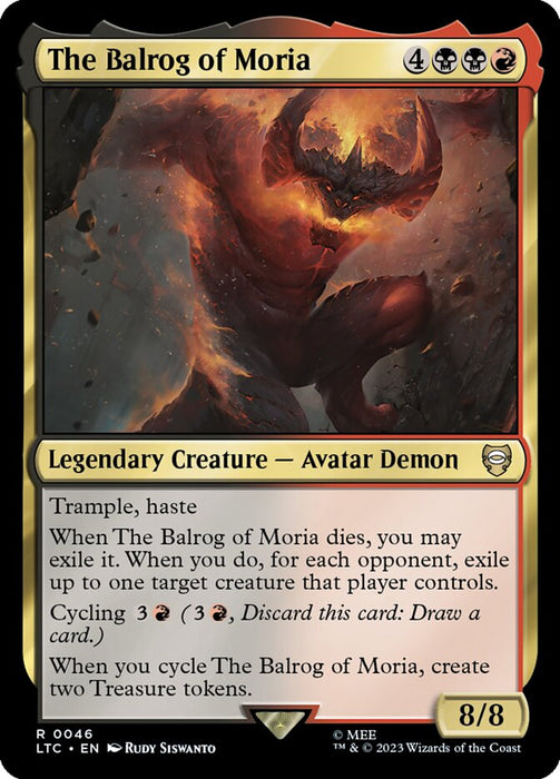 The Balrog of Moria - Legendary