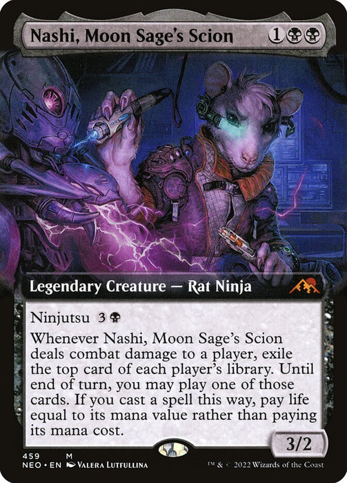 Nashi, Moon Sage's Scion  - Legendary - Extended Art (Foil)