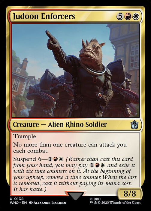 Judoon Enforcers (Foil)