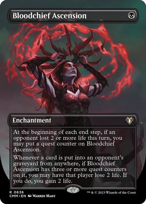 Bloodchief Ascension - Borderless - Inverted (Foil)