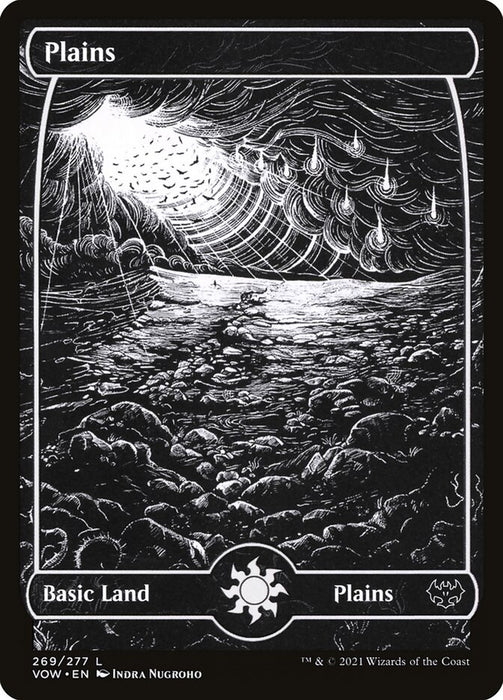 Plains - Full Art  - Showcase - Inverted (Foil)