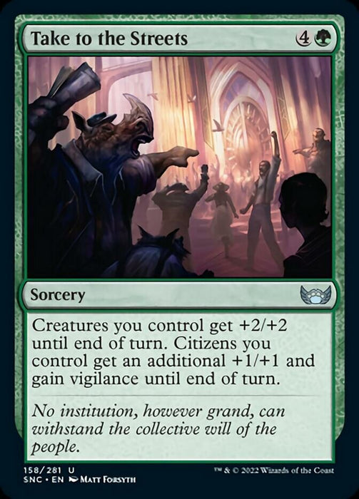 Take to the Streets  (Foil)