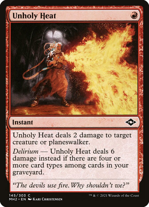 Unholy Heat  (Foil)