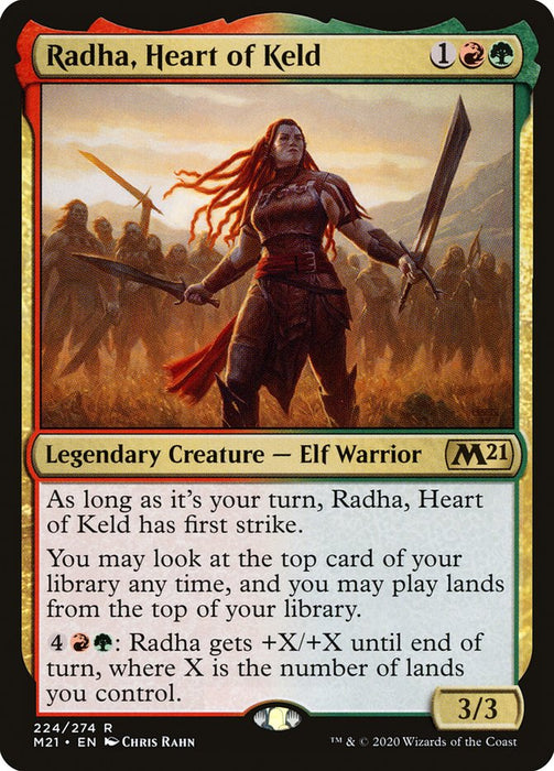 Radha, Heart of Keld  - Legendary (Foil)