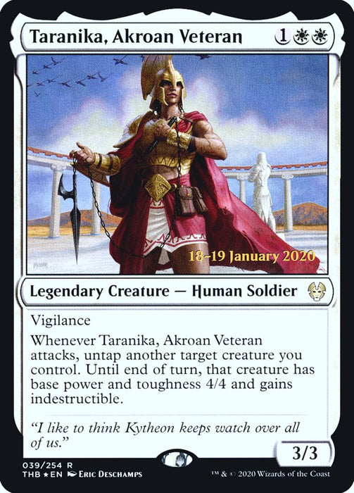 Taranika, Akroan Veteran - Legendary (Foil)