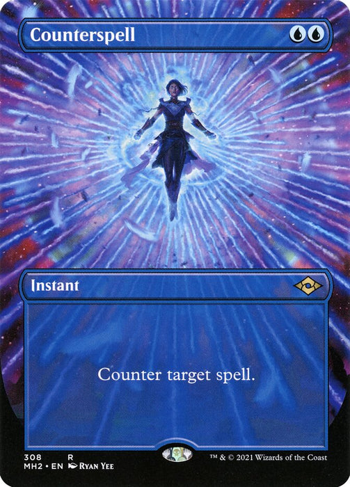 Counterspell - Borderless  - Inverted (Foil)