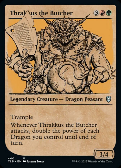 Thrakkus the Butcher  - Showcase - Legendary (Foil)