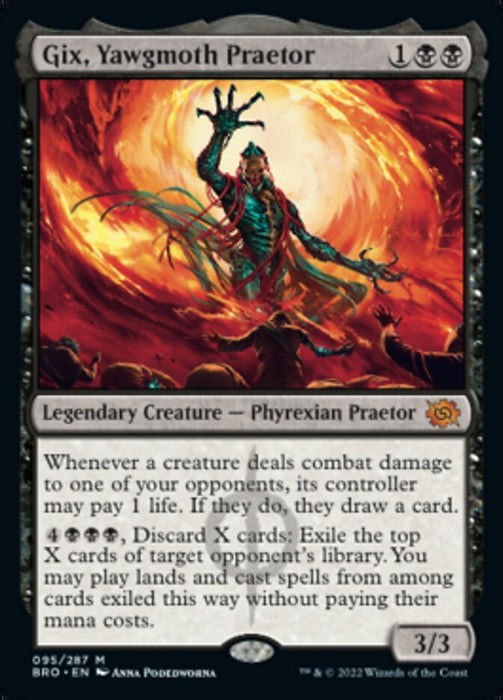 Gix, Yawgmoth Praetor - Legendary