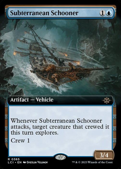 Subterranean Schooner - Extended Art (Foil)