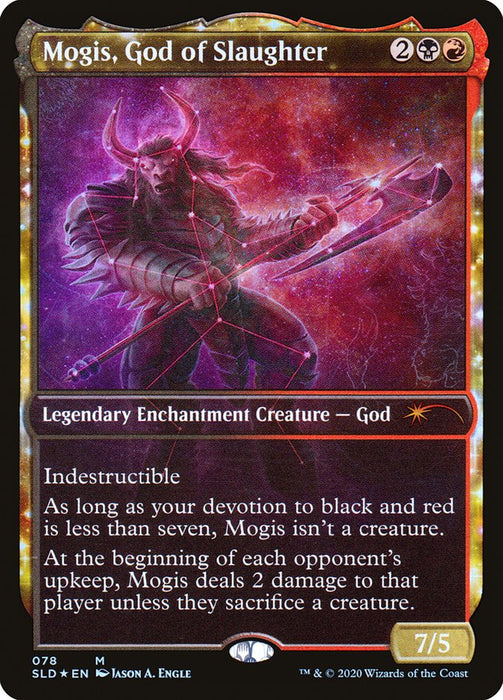 Mogis, God of Slaughter - Full Art  - Nyxtouched - Legendary (Foil)