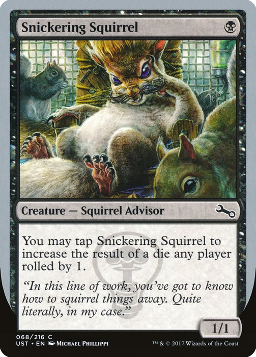 Snickering Squirrel  (Foil)