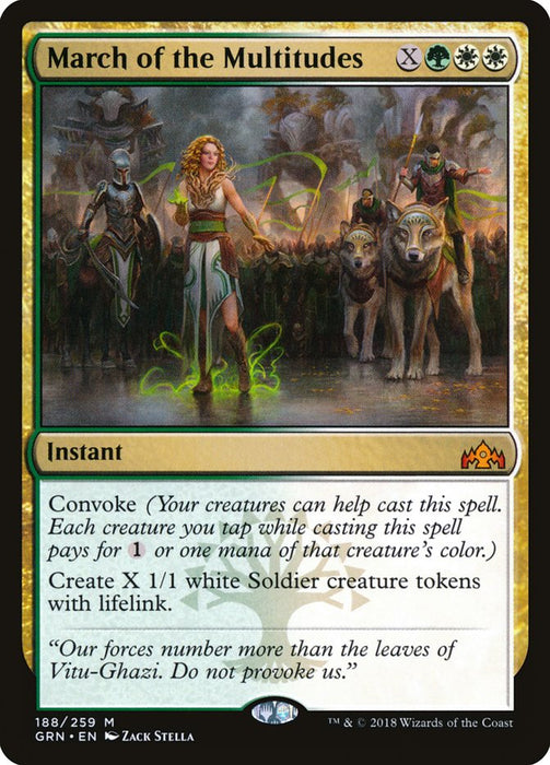 March of the Multitudes  (Foil)