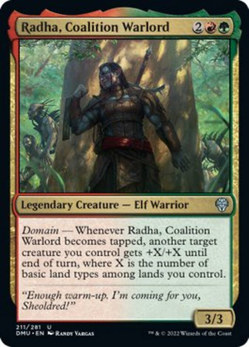 Radha, Coalition Warlord - Legendary (Foil)