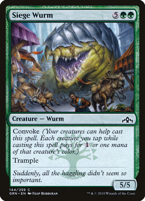 Siege Wurm  (Foil)