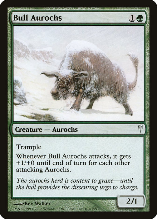 Bull Aurochs  (Foil)