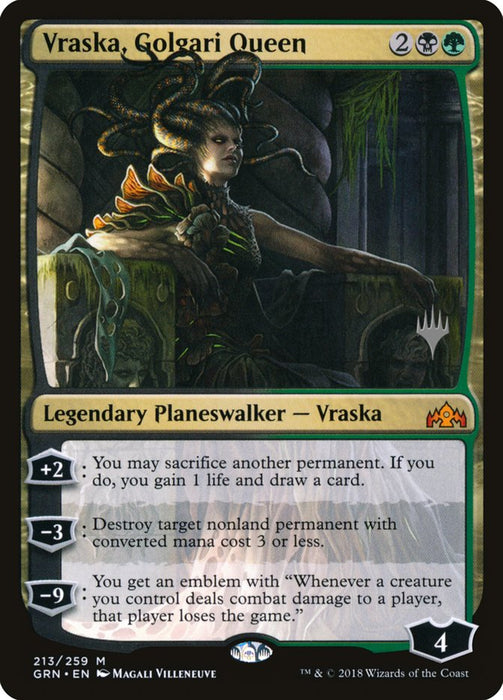 Vraska, Golgari Queen  (Foil)