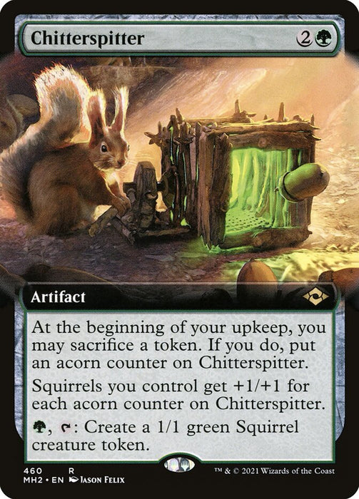 Chitterspitter  - Extended Art (Foil)