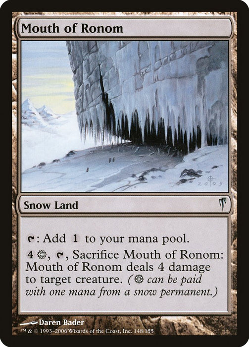 Mouth of Ronom  (Foil)