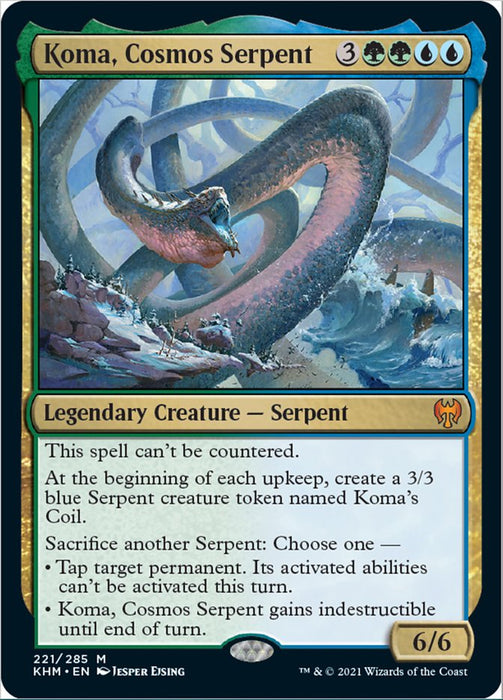 Koma, Cosmos Serpent  - Legendary