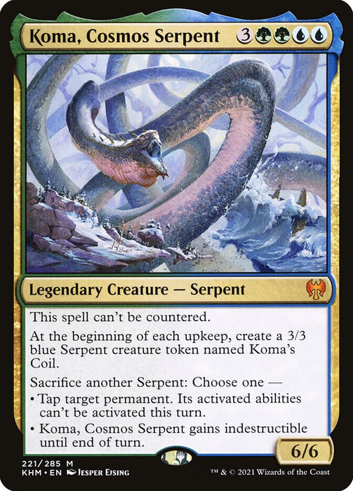 Koma, Cosmos Serpent  - Legendary (Foil)