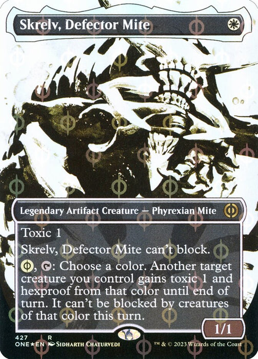 Skrelv, Defector Mite - Borderless - Legendary- Inverted- Showcase (Foil)