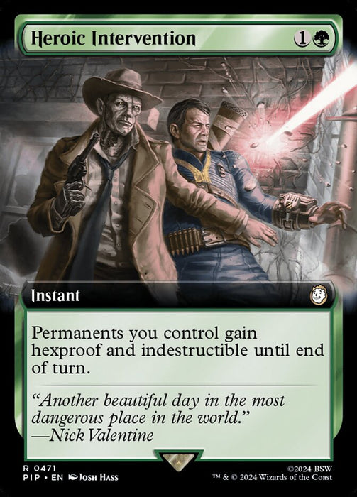 Heroic Intervention - Extended Art (Foil)