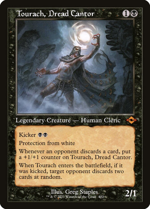 Tourach, Dread Cantor - Retro Frame  (Foil)