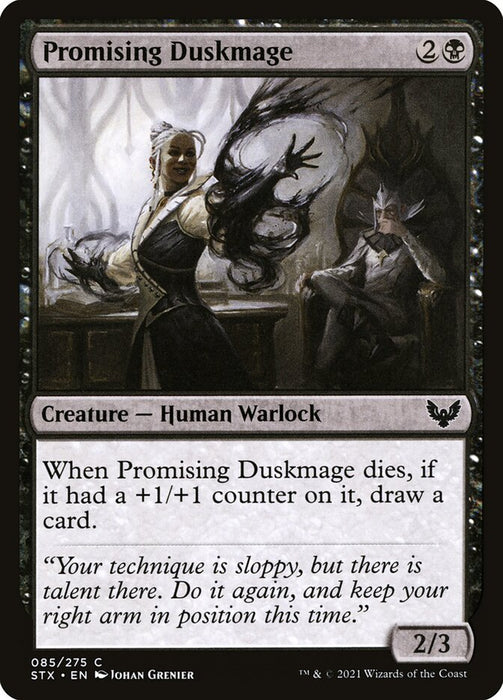 Promising Duskmage  (Foil)