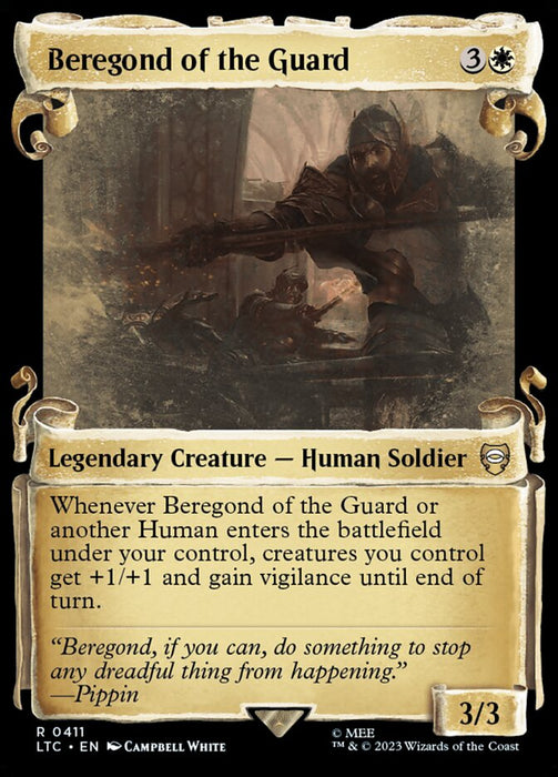 Beregond of the Guard - Showcase- Legendary (Foil)