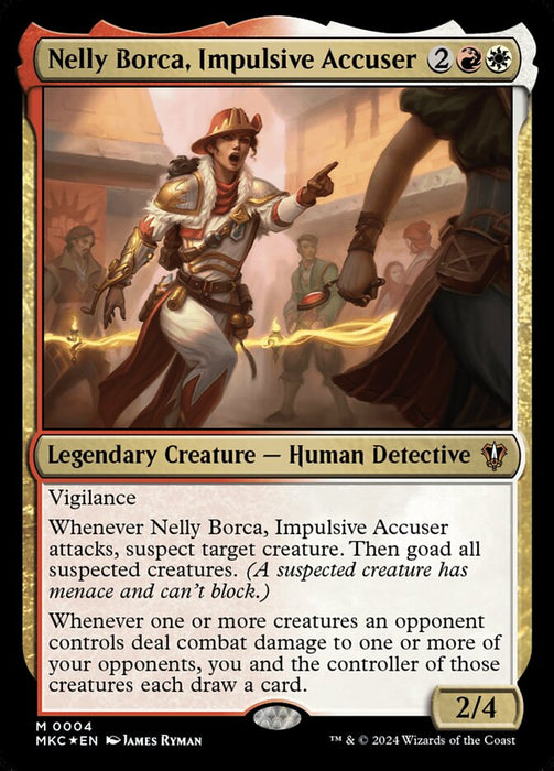 Nelly Borca, Impulsive Accuser - Legendary (Foil)