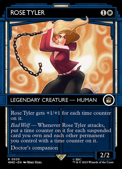 Rose Tyler - Borderless - Showcase- Legendary- Inverted