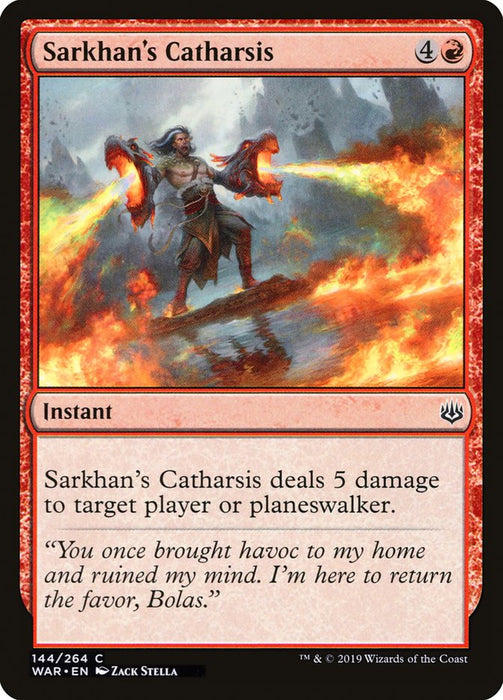 Sarkhan's Catharsis  (Foil)