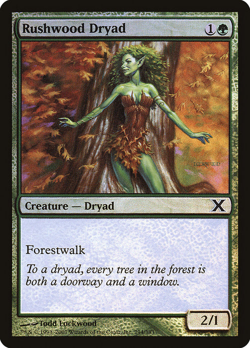 Rushwood Dryad  (Foil)