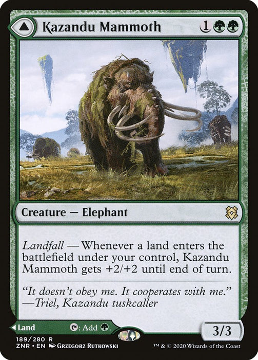 Kazandu Mammoth // Kazandu Valley  (Foil)